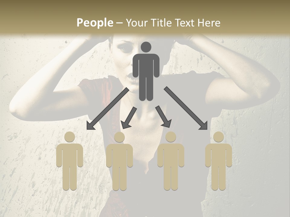 Eductive Ca Ual Human PowerPoint Template