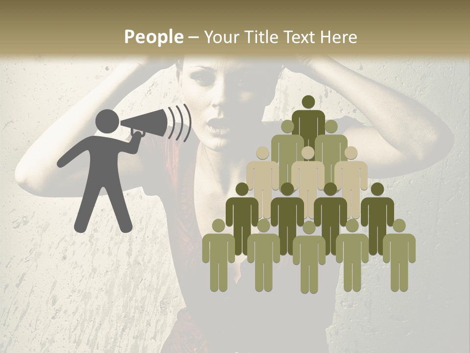 Eductive Ca Ual Human PowerPoint Template