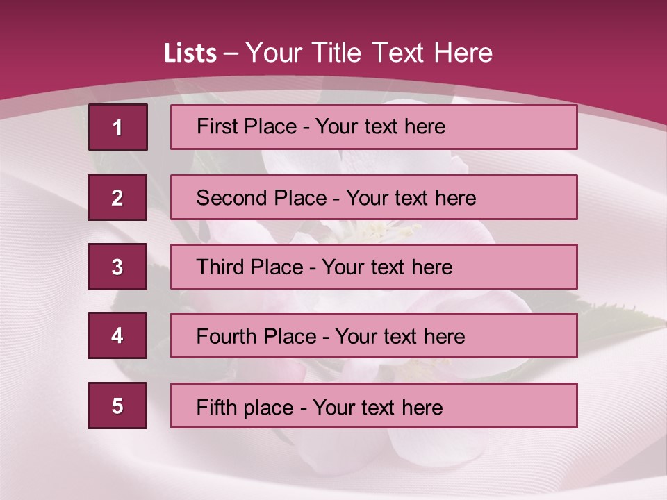 Flowers PowerPoint Template