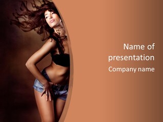 Hot Dance PowerPoint Template