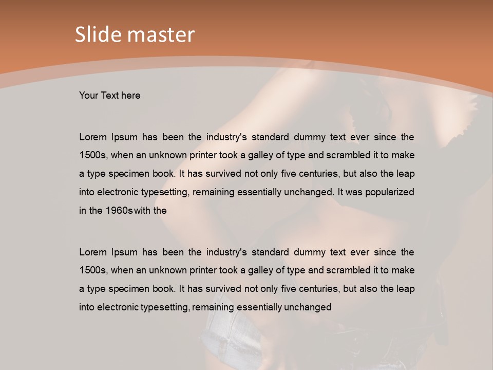 Hot Dance PowerPoint Template