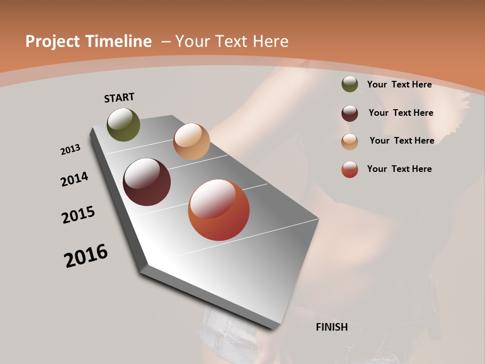 Hot Dance PowerPoint Template