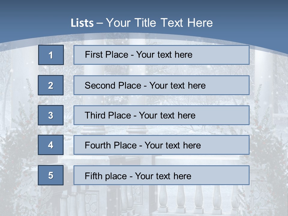 Winter Gothic PowerPoint Template