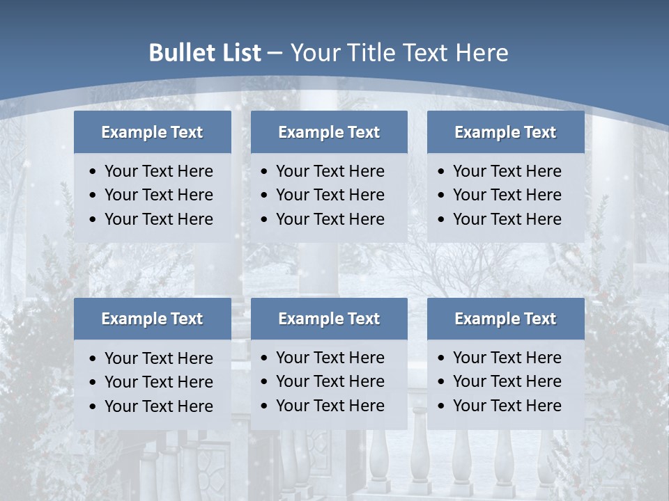 Winter Gothic PowerPoint Template