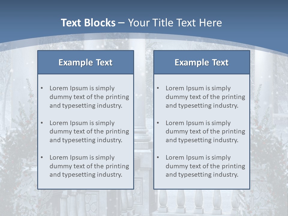 Winter Gothic PowerPoint Template