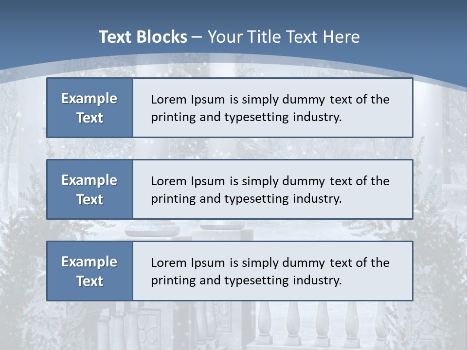 Winter Gothic PowerPoint Template