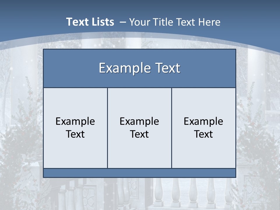 Winter Gothic PowerPoint Template