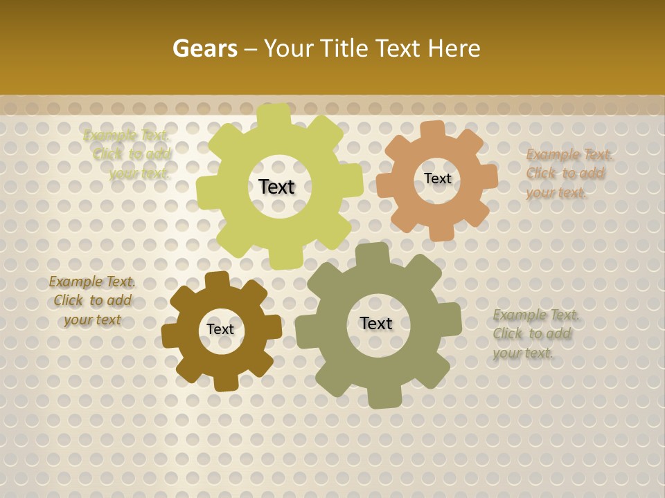 Golden PowerPoint Template
