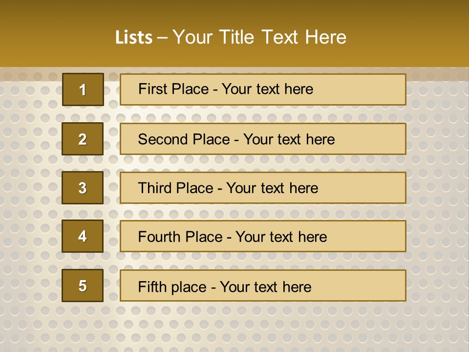 Golden PowerPoint Template