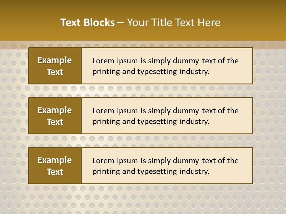 Golden PowerPoint Template