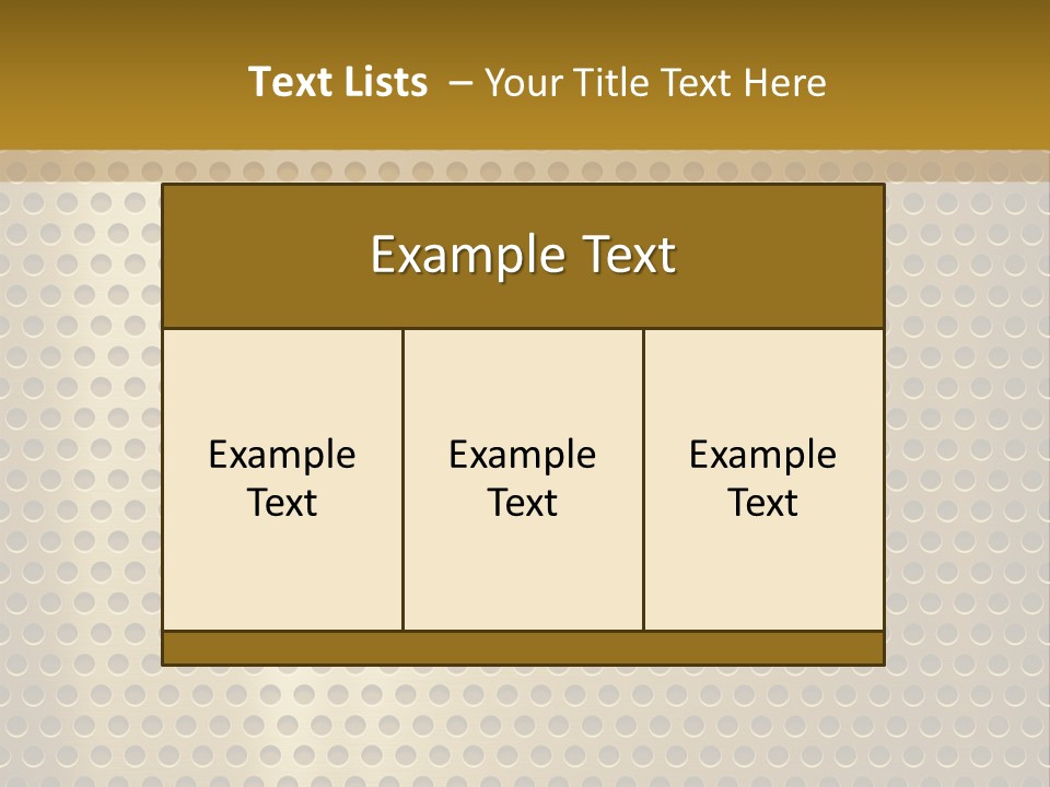 Golden PowerPoint Template