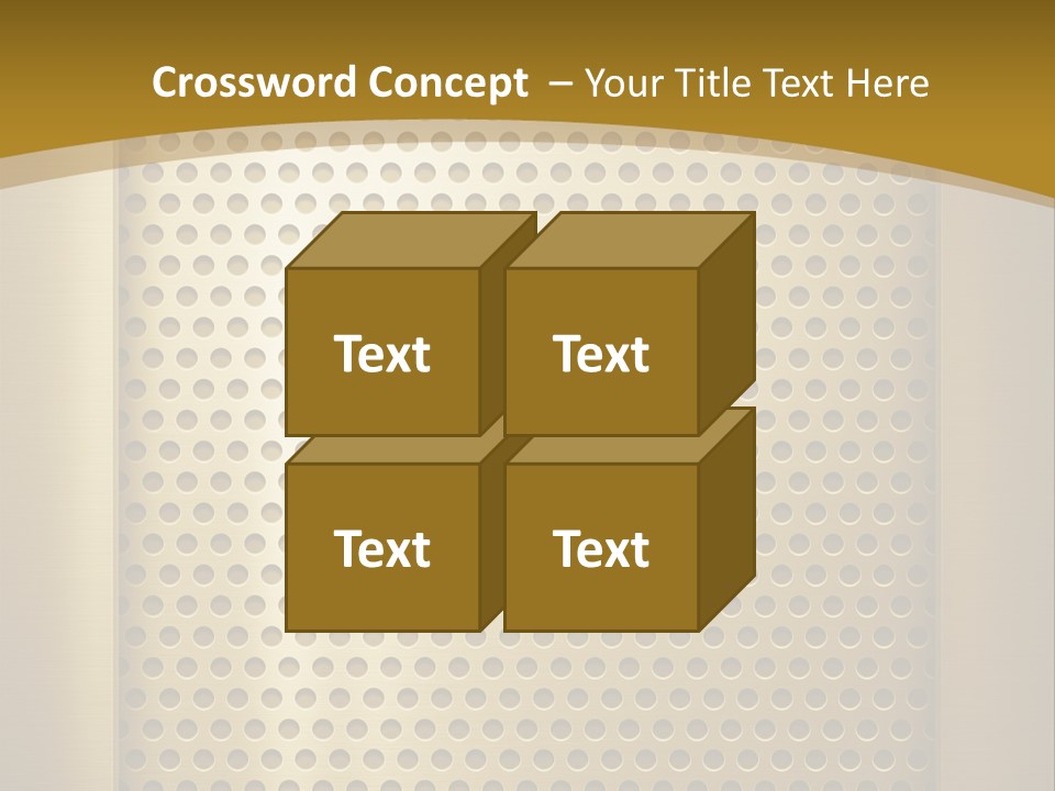 Grille PowerPoint Template