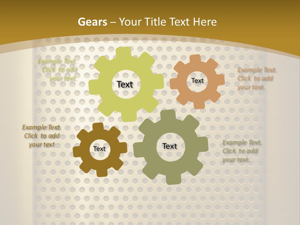 Grille PowerPoint Template