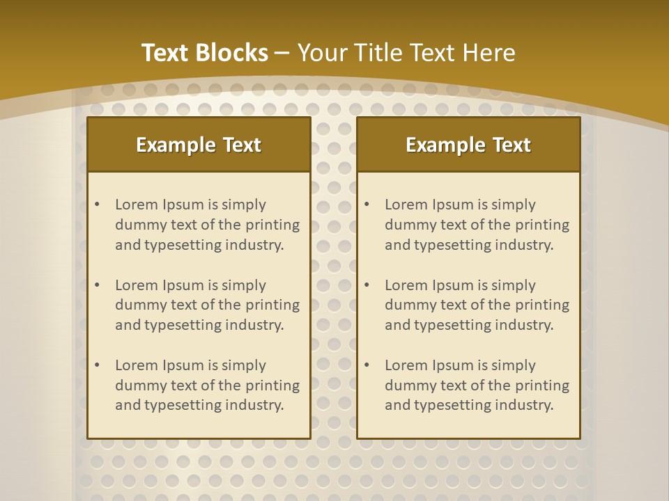 Grille PowerPoint Template