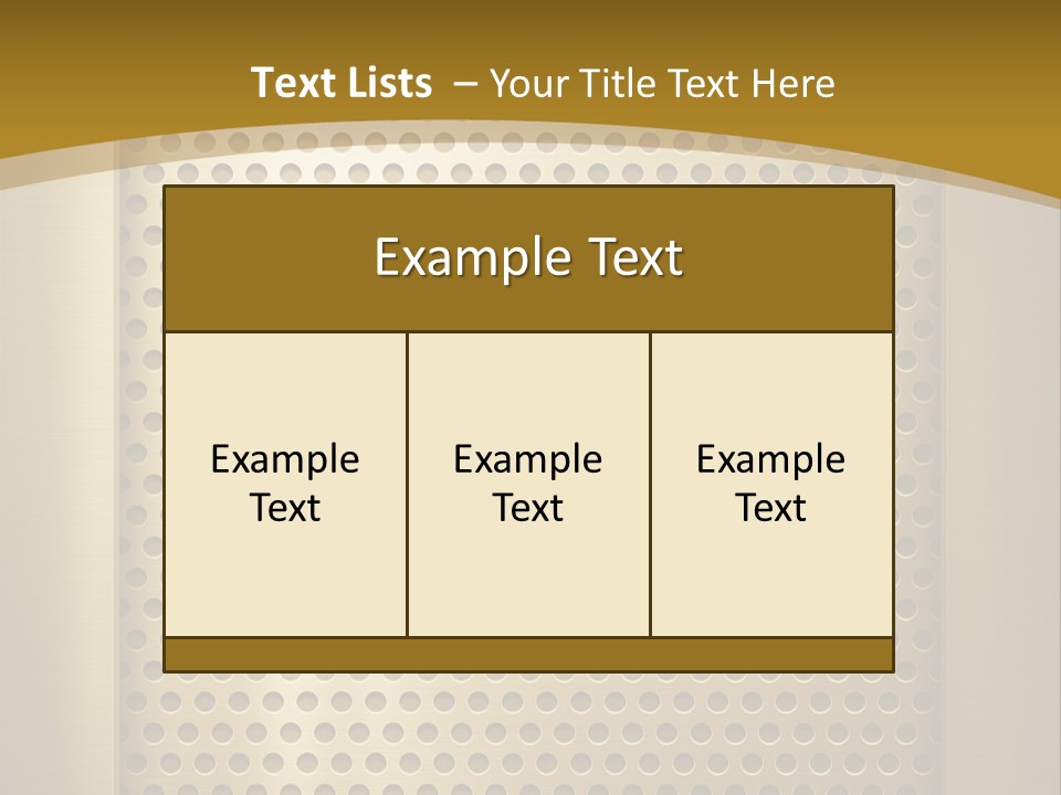 Grille PowerPoint Template