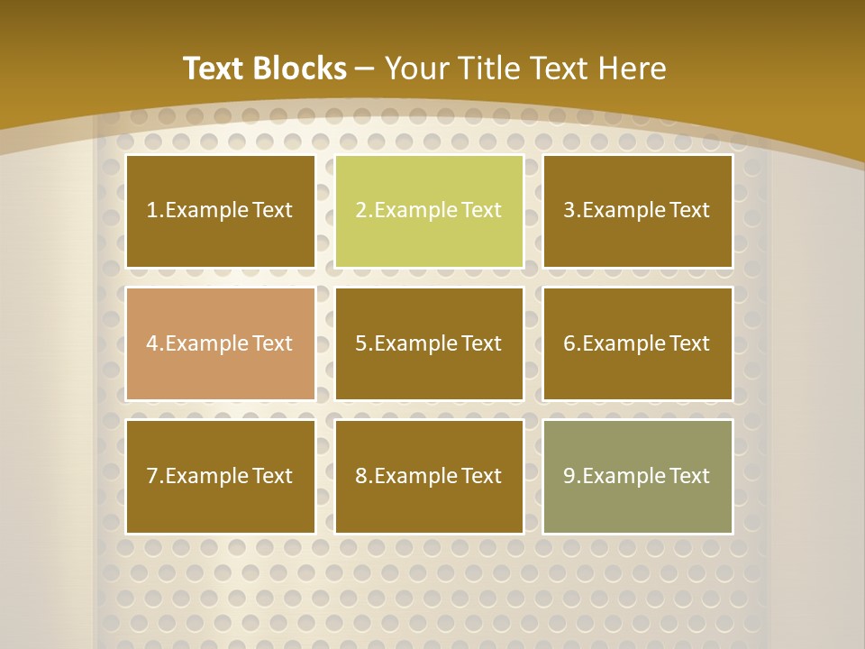 Grille PowerPoint Template