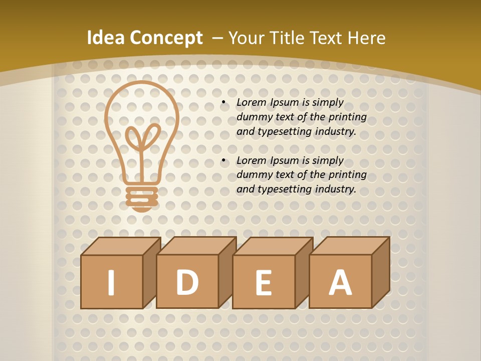 Grille PowerPoint Template