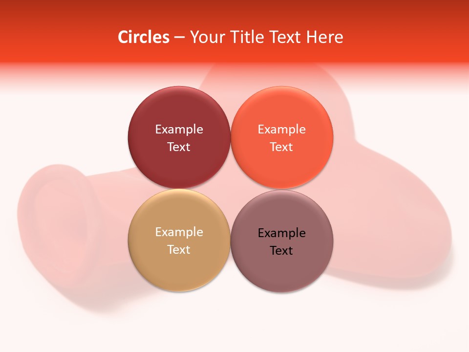 Problems Plastic Heart PowerPoint Template