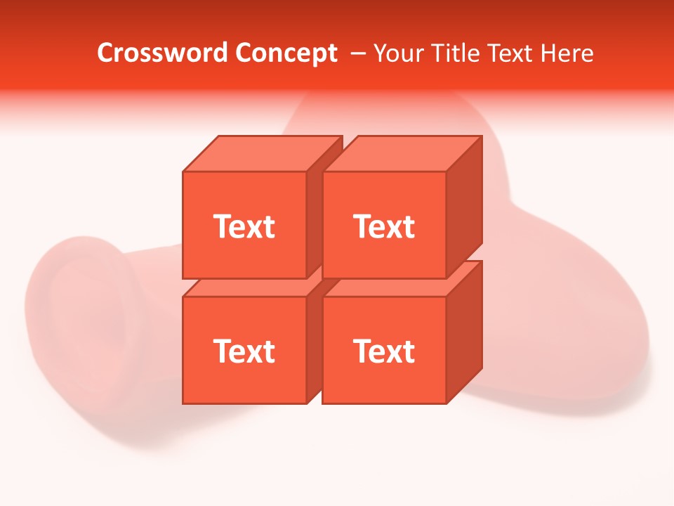 Problems Plastic Heart PowerPoint Template