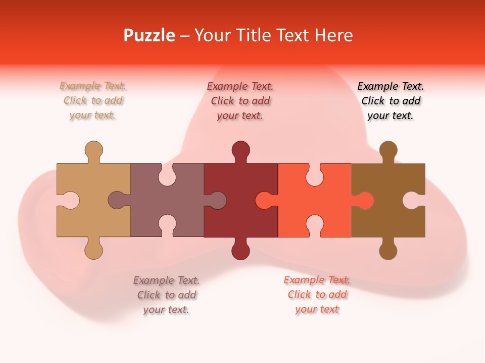 Problems Plastic Heart PowerPoint Template