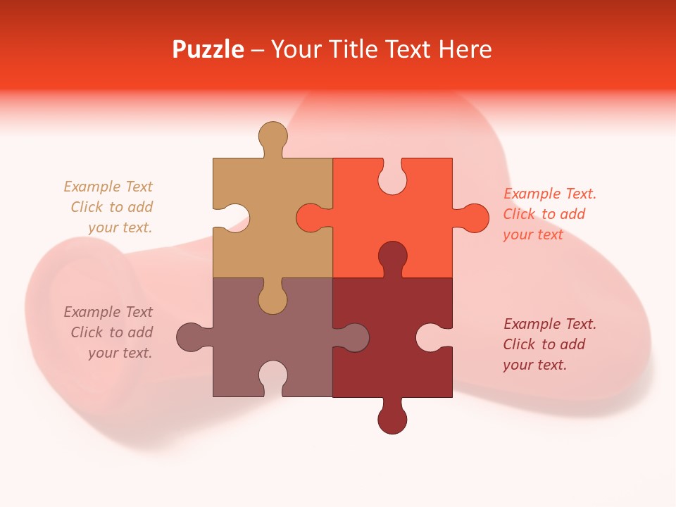 Problems Plastic Heart PowerPoint Template