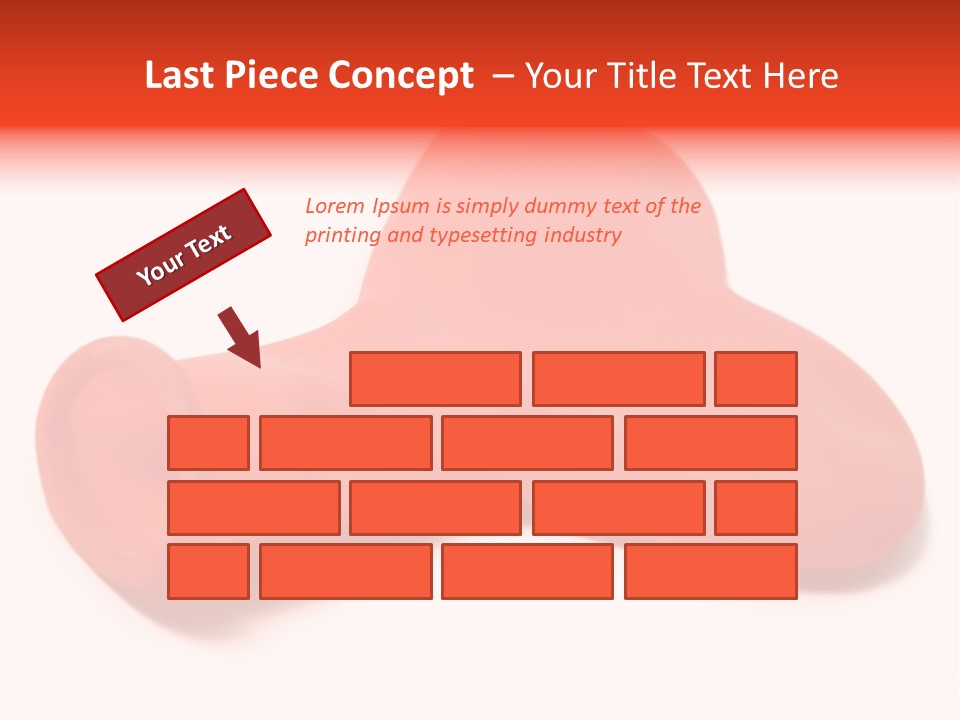 Problems Plastic Heart PowerPoint Template