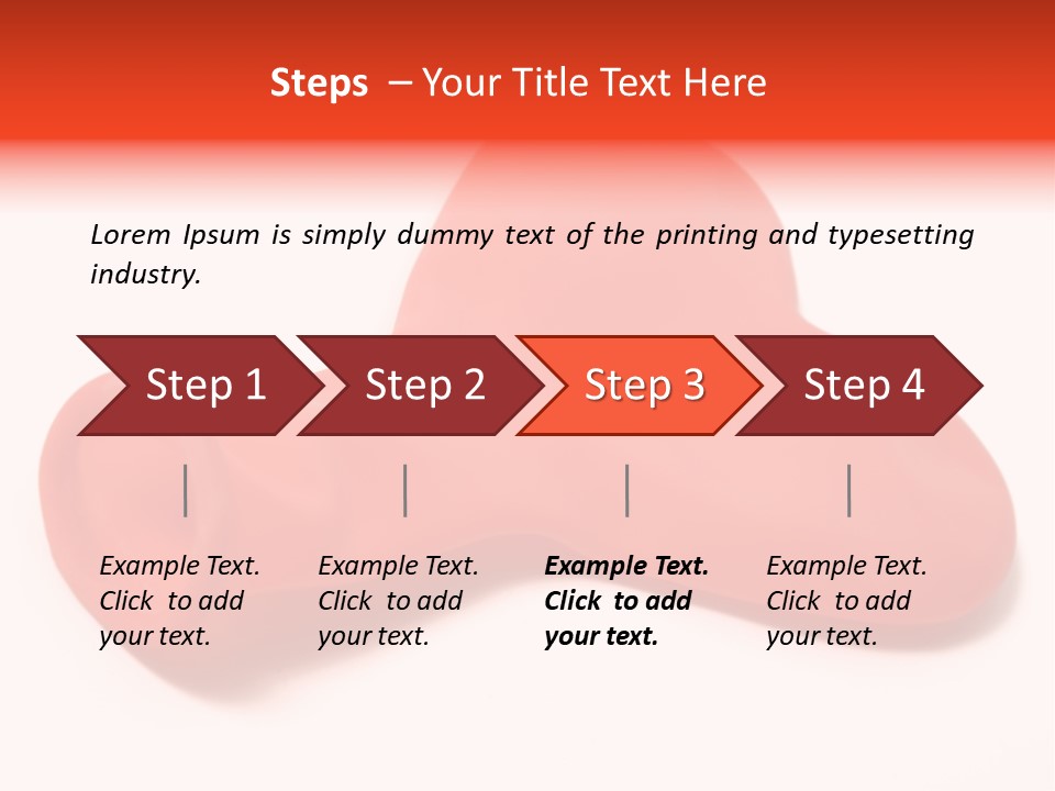 Problems Plastic Heart PowerPoint Template