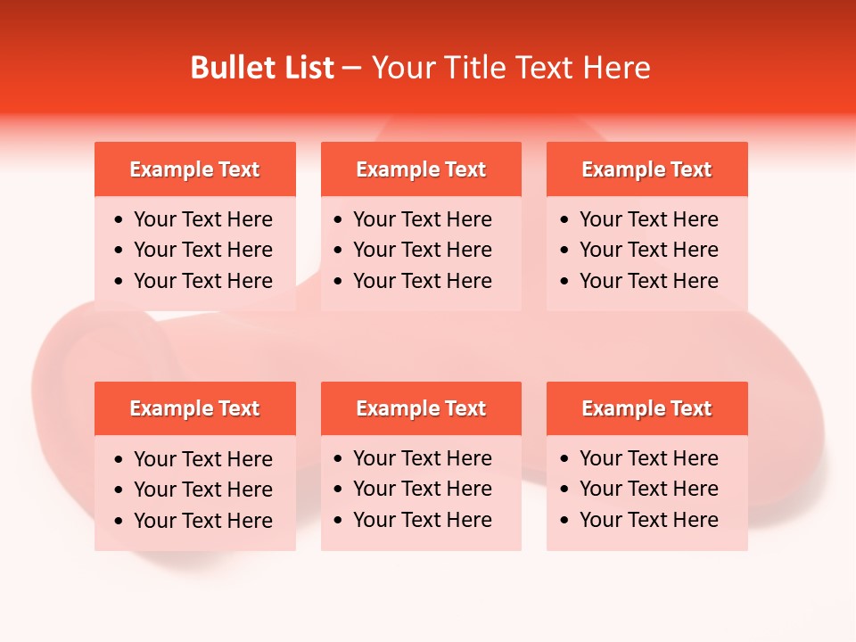 Problems Plastic Heart PowerPoint Template