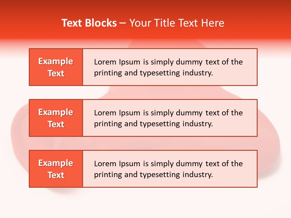 Problems Plastic Heart PowerPoint Template