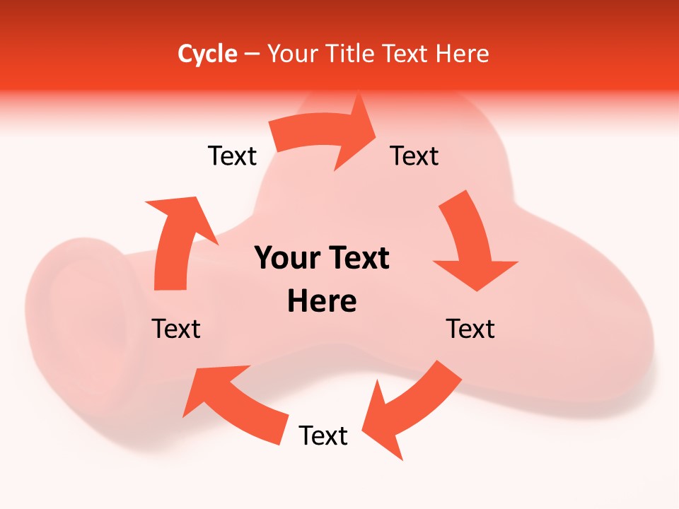 Problems Plastic Heart PowerPoint Template