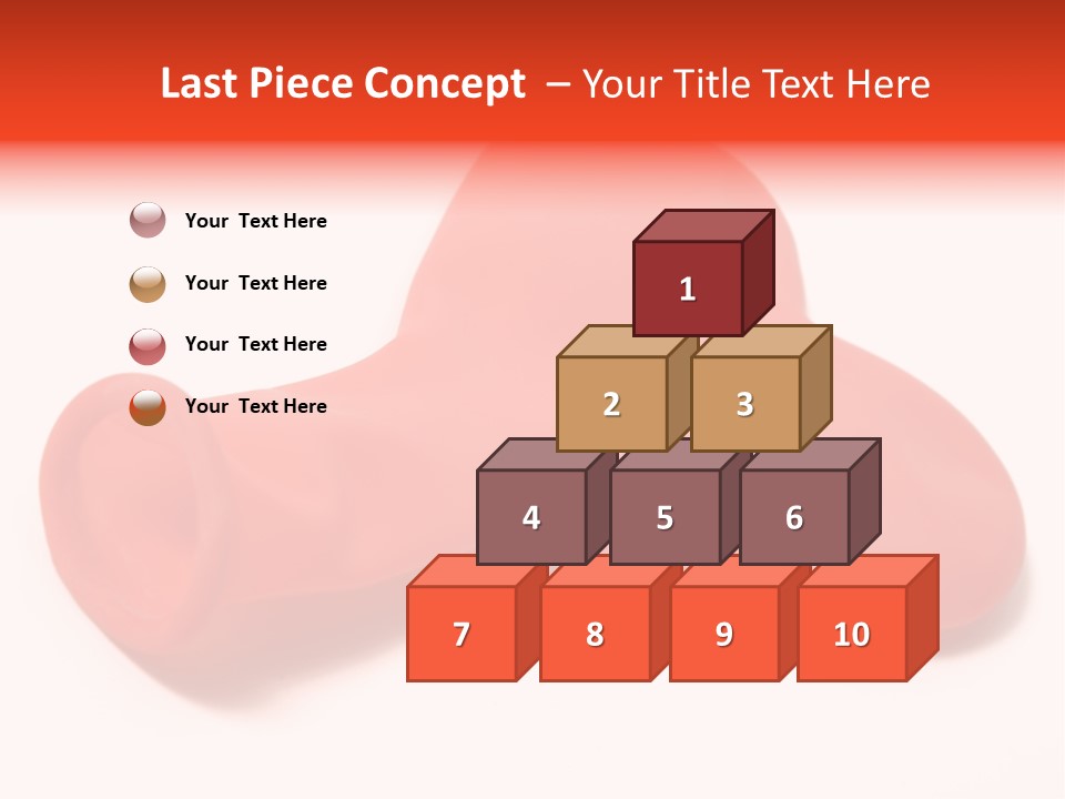 Problems Plastic Heart PowerPoint Template