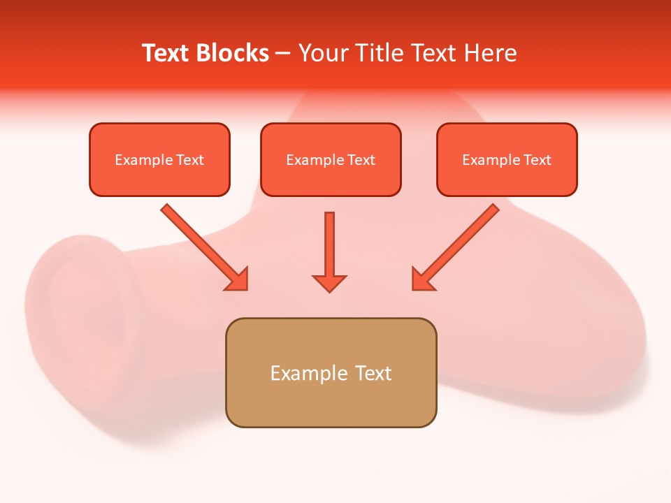 Problems Plastic Heart PowerPoint Template