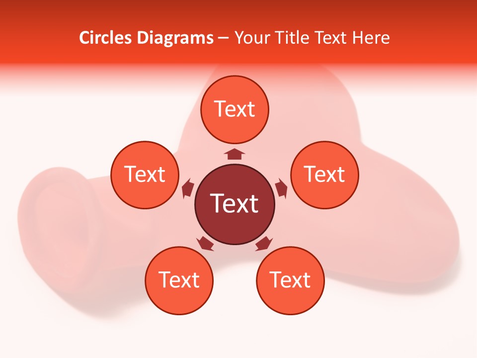 Problems Plastic Heart PowerPoint Template