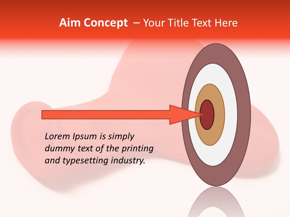 Problems Plastic Heart PowerPoint Template
