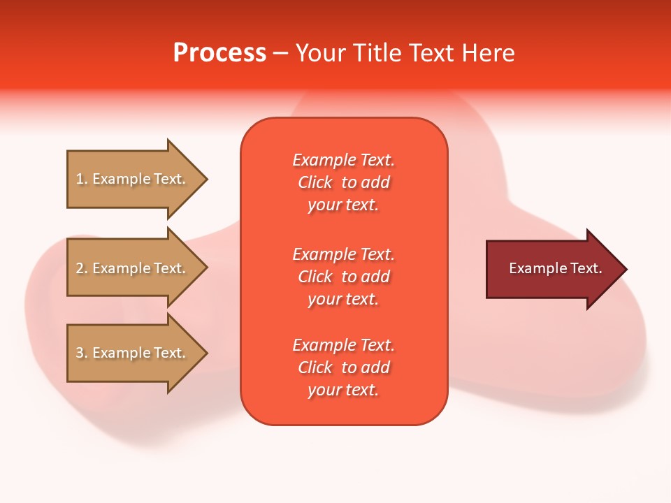 Problems Plastic Heart PowerPoint Template