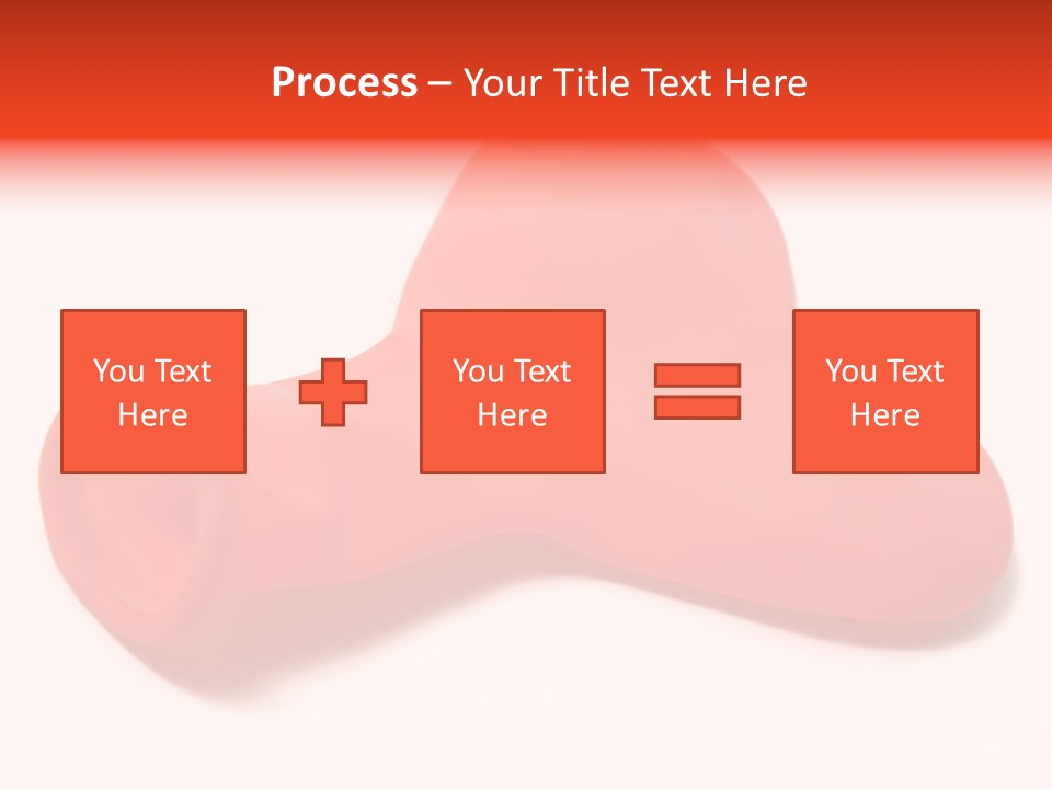 Problems Plastic Heart PowerPoint Template