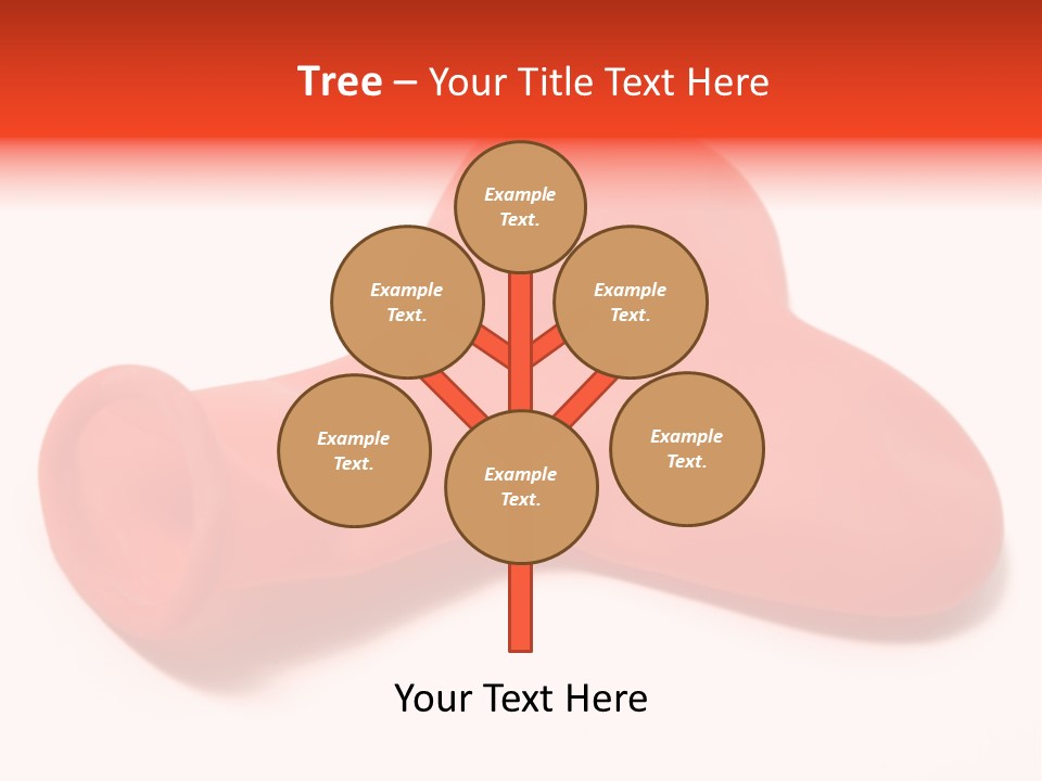 Problems Plastic Heart PowerPoint Template