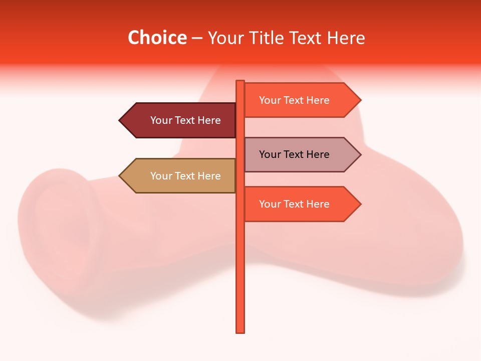 Problems Plastic Heart PowerPoint Template