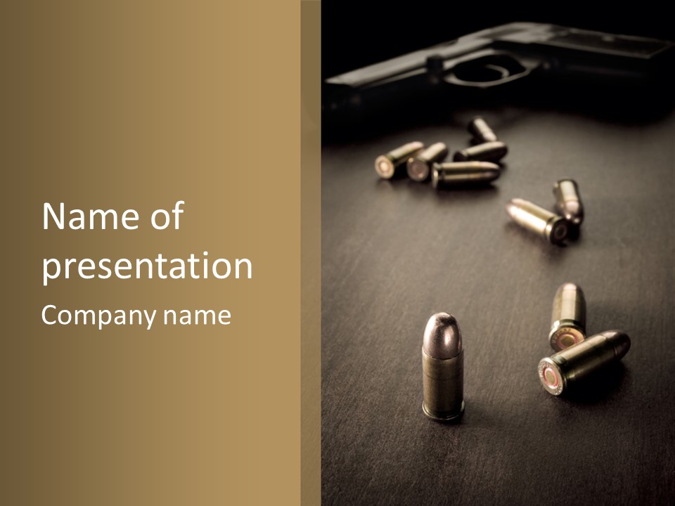 Thuppaki Vijay PowerPoint Template