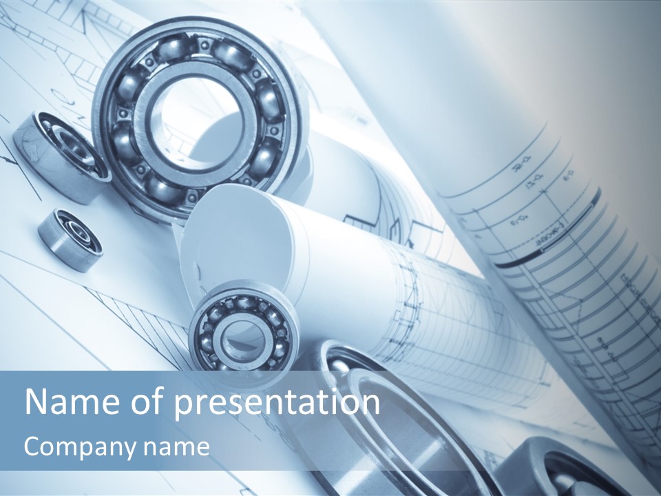 Mechanical Powerpoint Templates PowerPoint Template