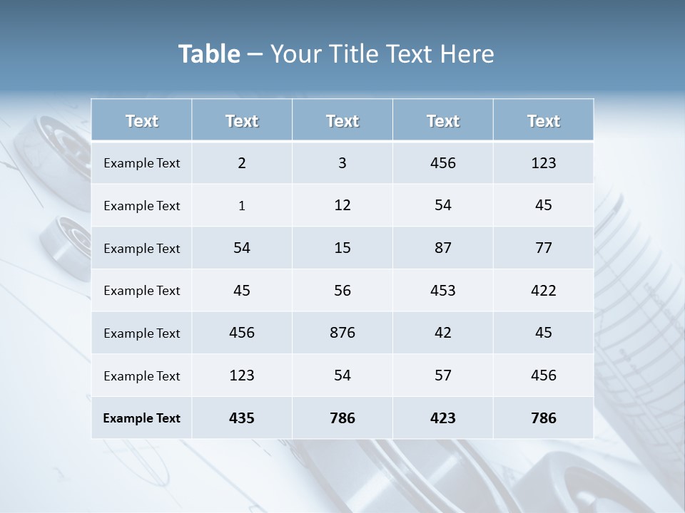 Mechanical Powerpoint Templates PowerPoint Template