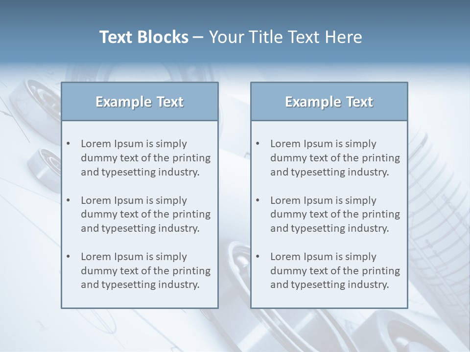 Mechanical Powerpoint Templates PowerPoint Template