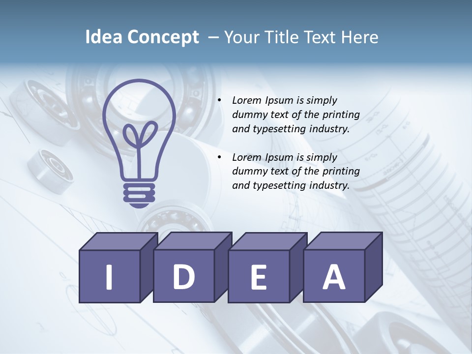 Mechanical Powerpoint Templates PowerPoint Template