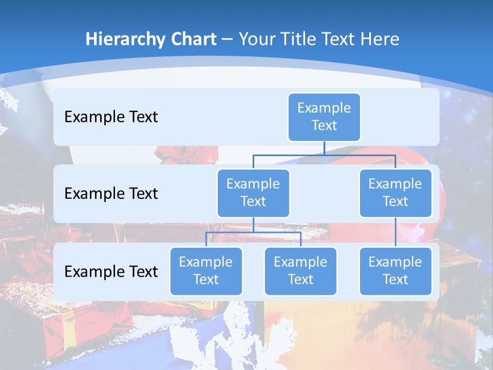 X Mas Claus Packing PowerPoint Template