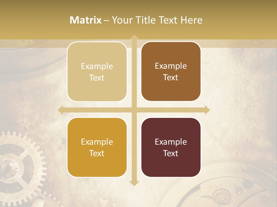 Clock Antiquity Antiques PowerPoint Template