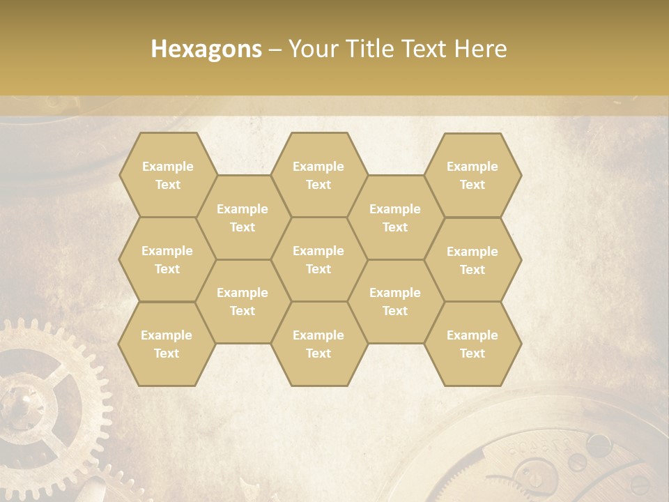 Clock Antiquity Antiques PowerPoint Template