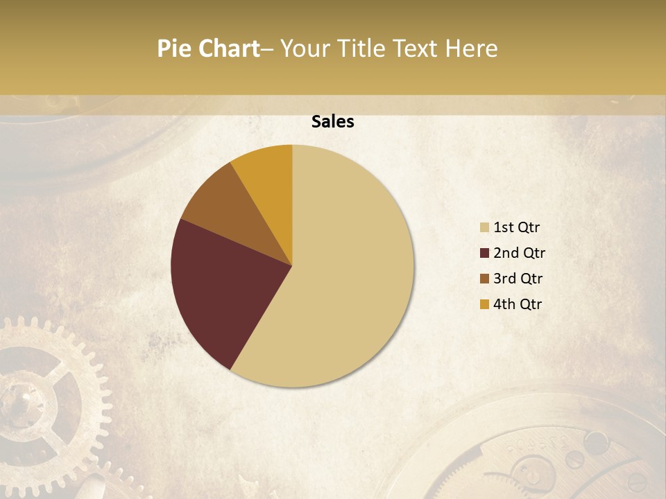Clock Antiquity Antiques PowerPoint Template