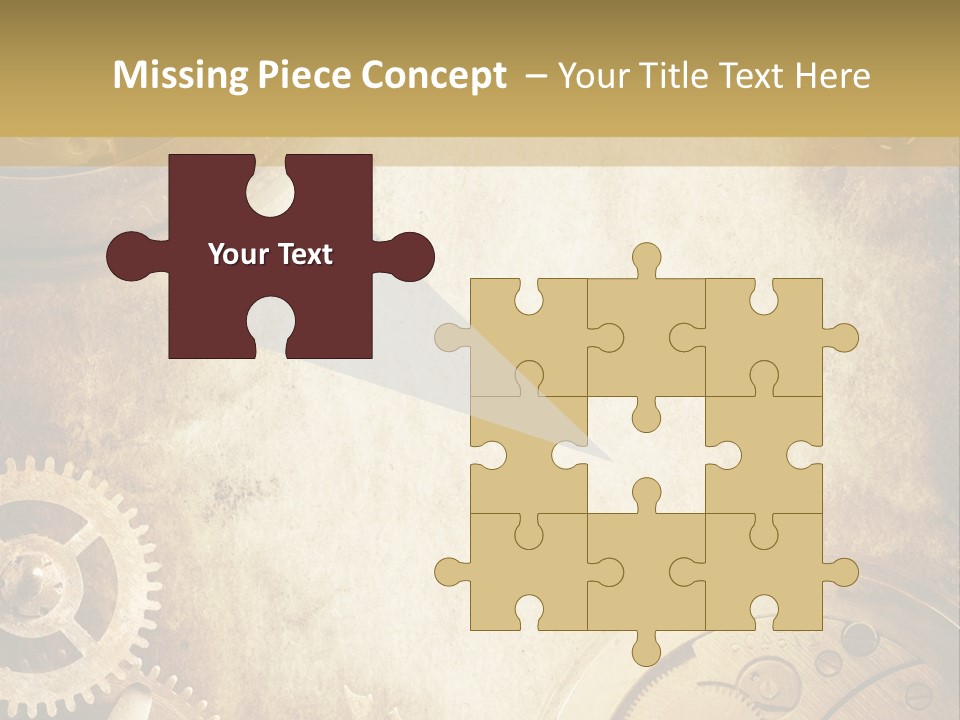 Clock Antiquity Antiques PowerPoint Template