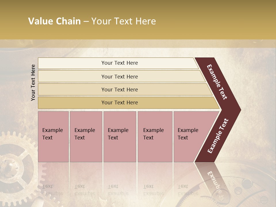 Clock Antiquity Antiques PowerPoint Template