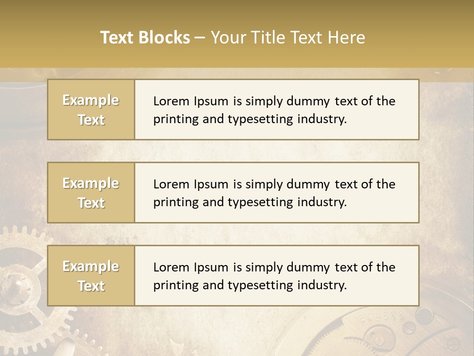 Clock Antiquity Antiques PowerPoint Template